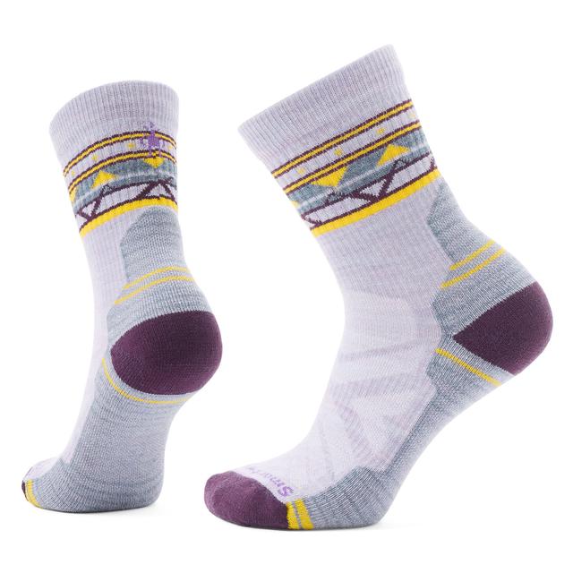 Womens Women's Hike Zig Zag Valley Mid Crew Socks